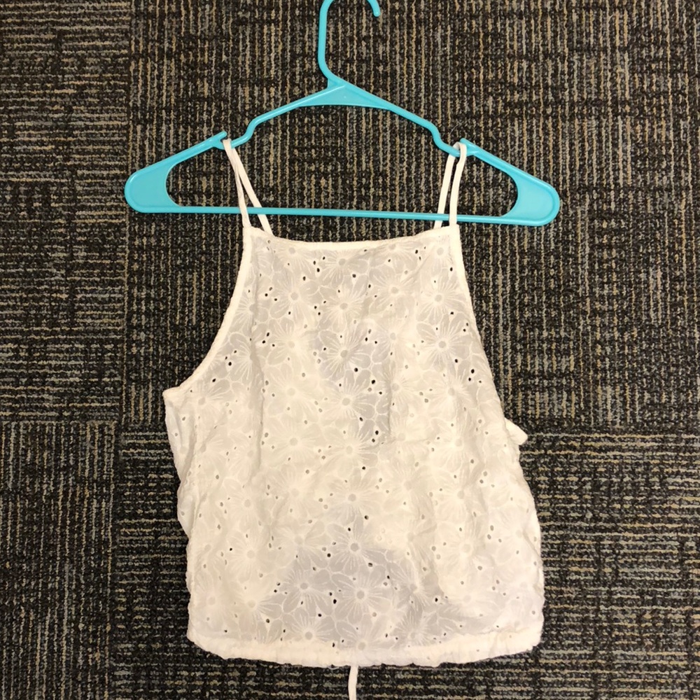 Brandy Melville halter tank top with open back